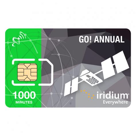 iridium go sim cards.